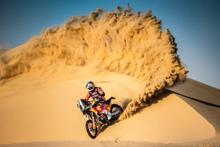 Magic desert dunes for adventures and sportsmen